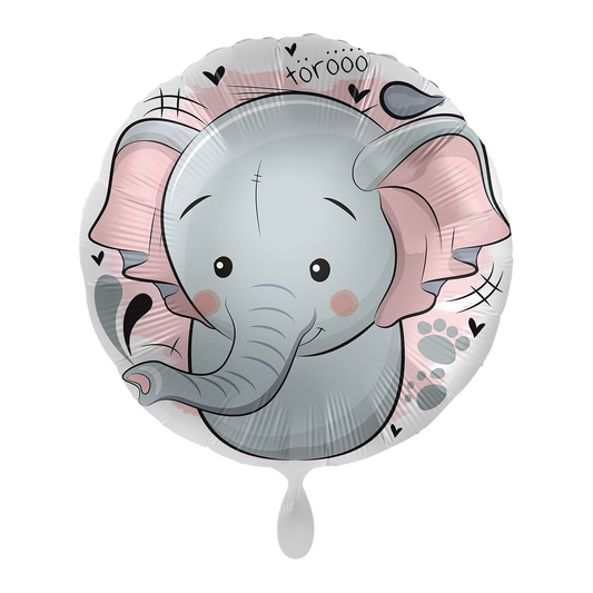 1 Ballon – Éléphant Amoureux – ALL