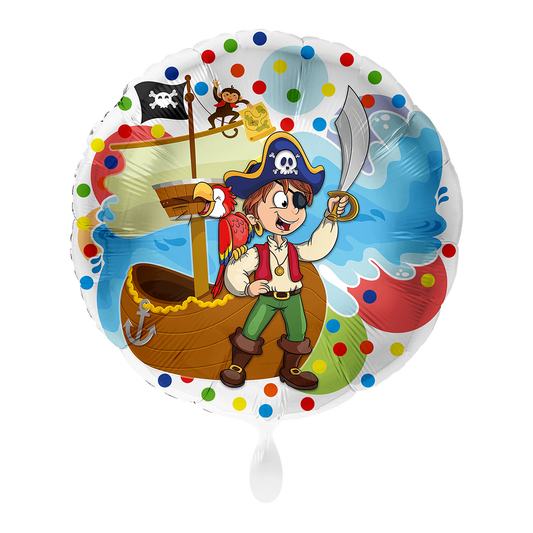 1 Ballon – Piraat – UNI
