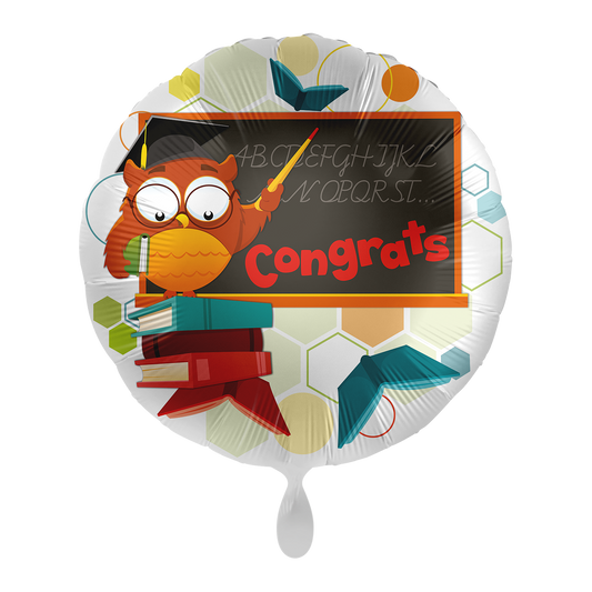 1 Ballon - Gefeliciteerd - NLD