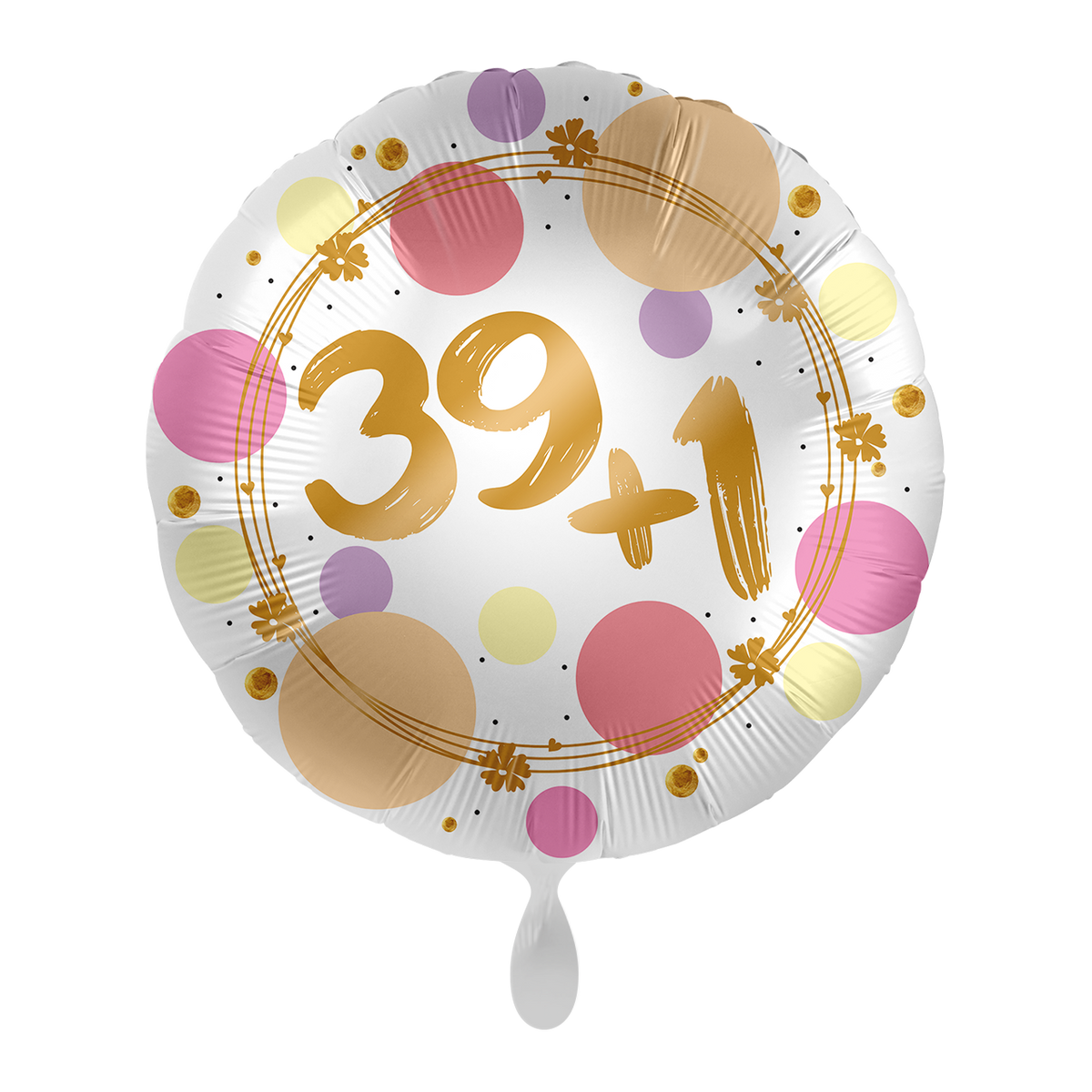 1 Ballon - Pois brillants 39+1 - UNI
