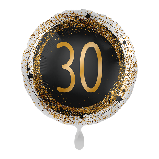 1 Ballon - Paillettes Or 30 - UNI