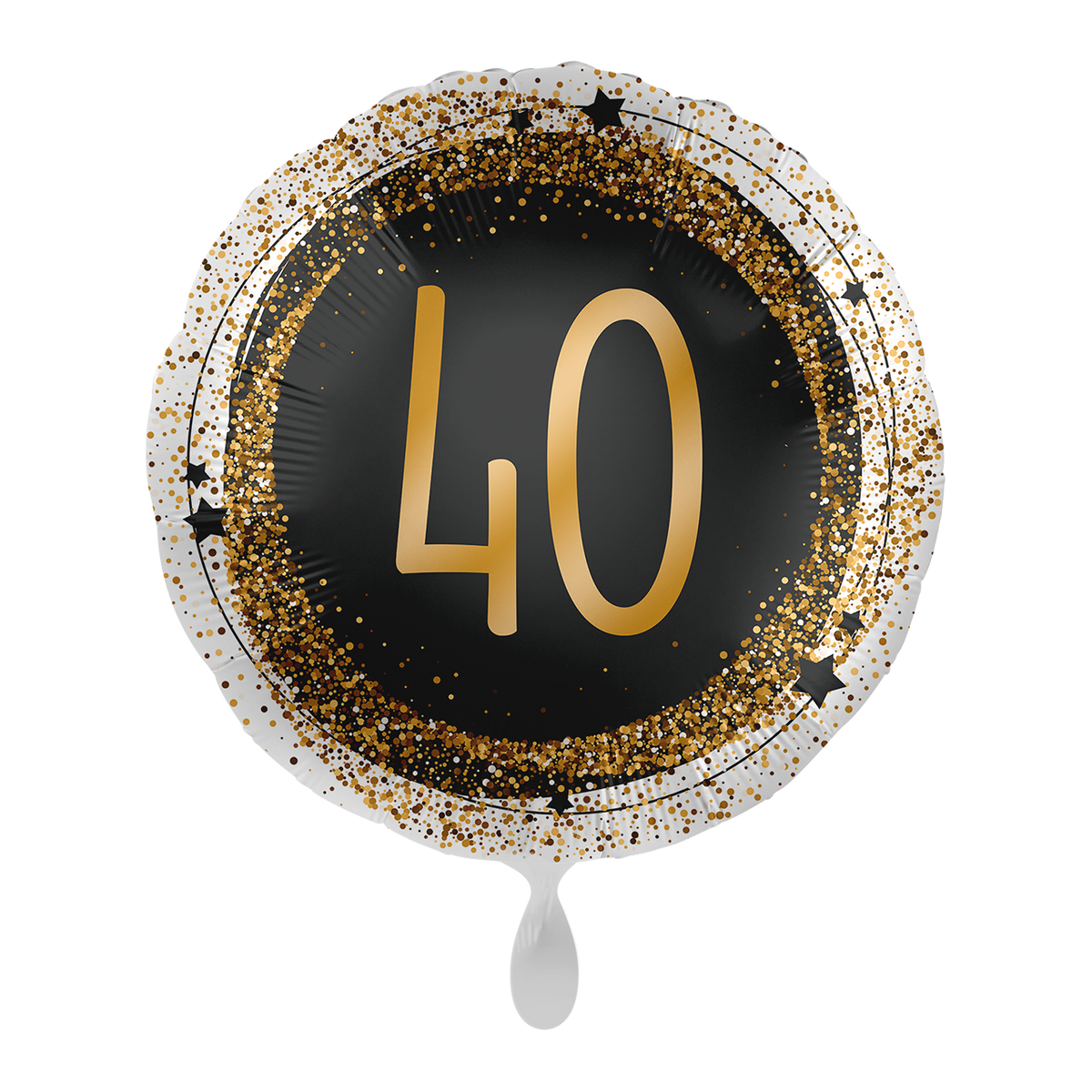 1 Ballon - Or Pailleté 40 - UNI