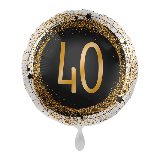 1 Ballon - Or Pailleté 40 - UNI