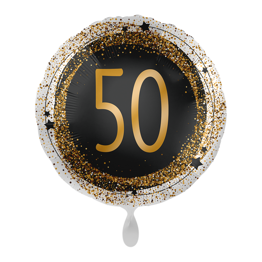 1 Ballon - Paillettes Or 50 - UNI