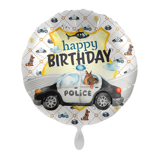 1 Ballon - Anniversaire Police - FRA