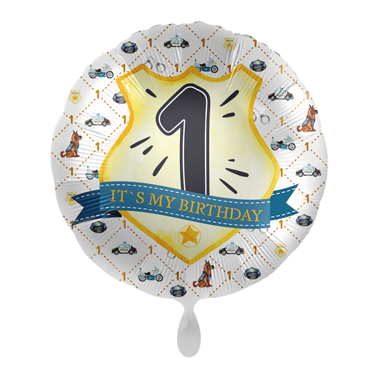 1 ballon - Police Academy - un