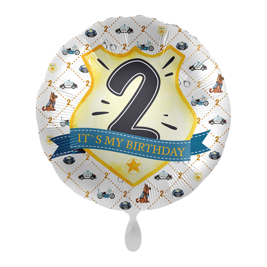 1 ballon - École de police - Deux