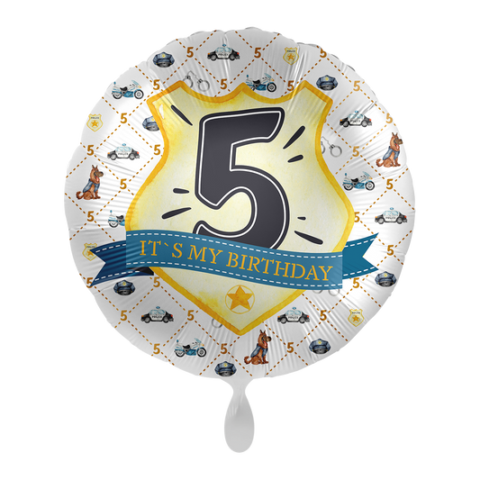 1 Ballon - Police Academy - Cinq