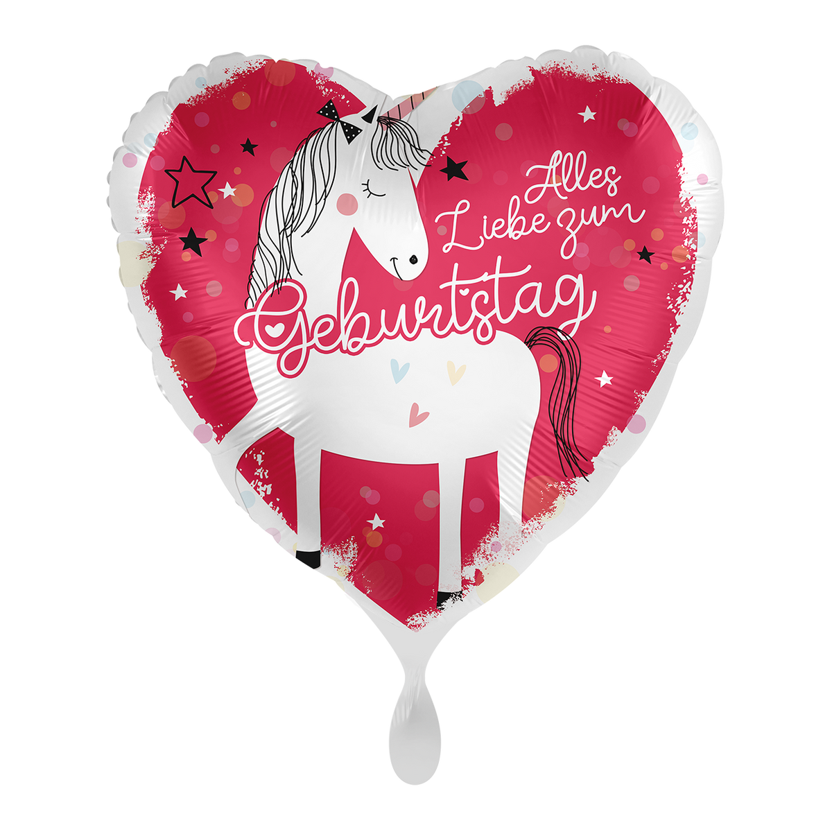1 Ballon - Anniversaire Licorne