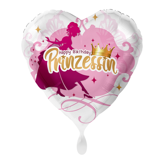 1 Ballon - Verjaardag Prinses
