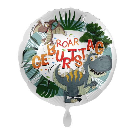 1 Ballon - Anniversaire Dinosaure - FRA