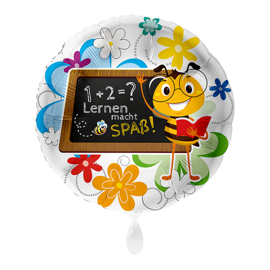 1 Ballon - Leren is Leuk Bij