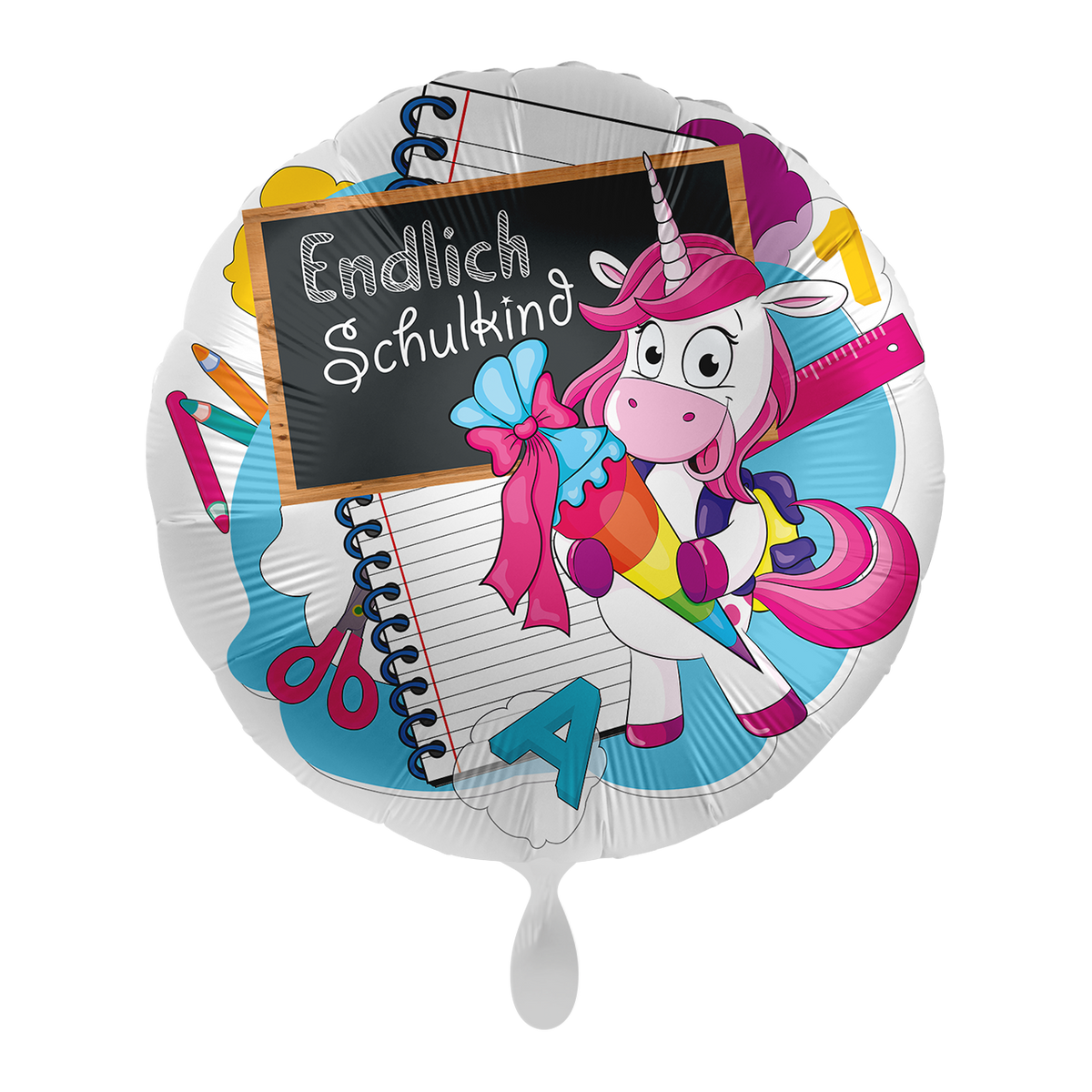 1 Ballon - Licorne Enfin écolier