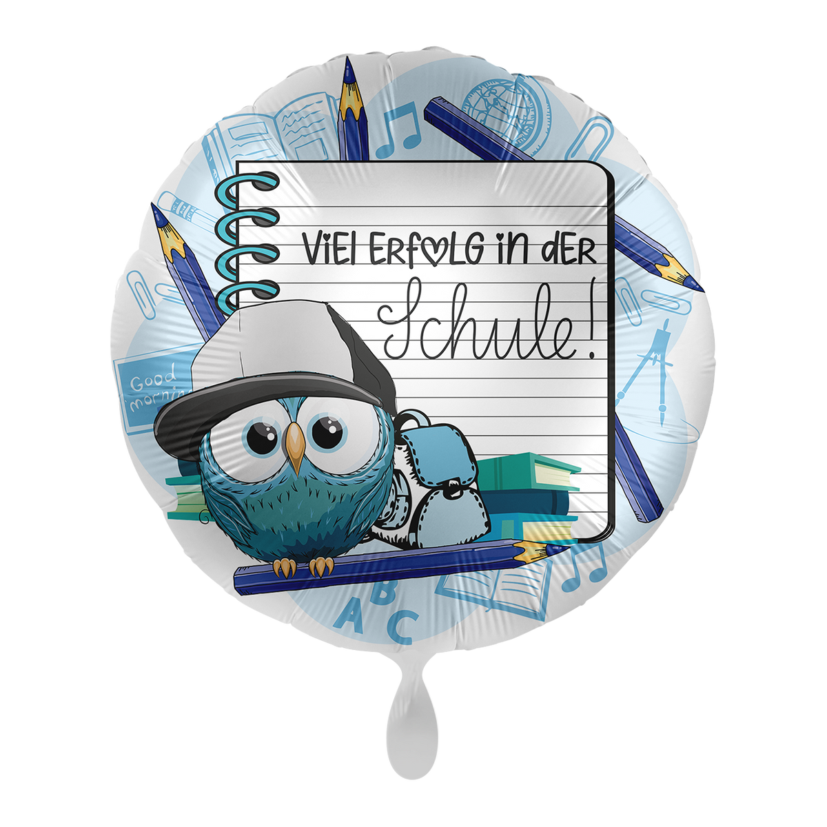 1 ballon - Bonne chance à l'école garçon