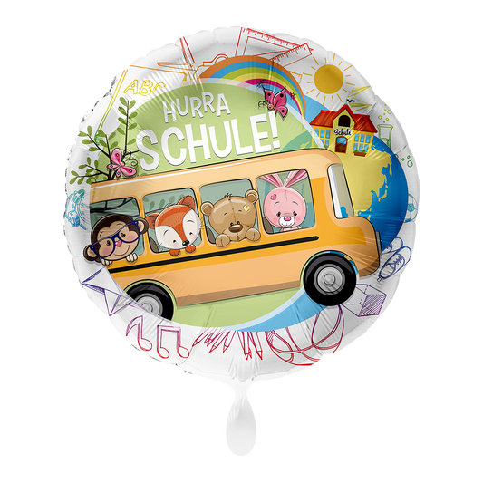 1 Ballon - Schoolbus