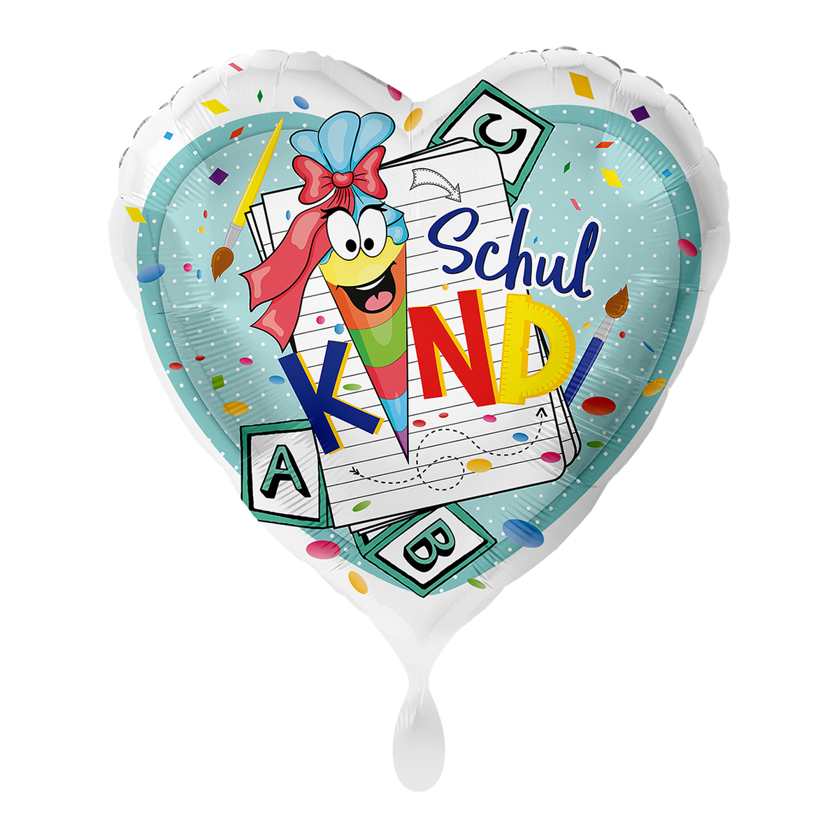 1 ballon - Schoolkind