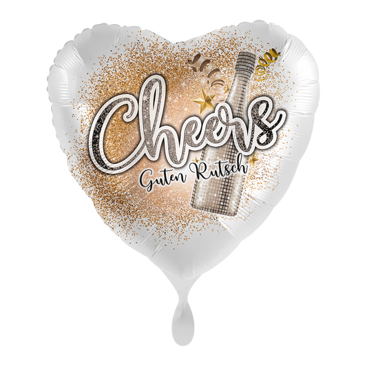 1 Ballon - Cheers Bonne Année