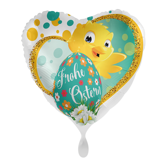 1 ballon - Joyeuses Pâques poussin