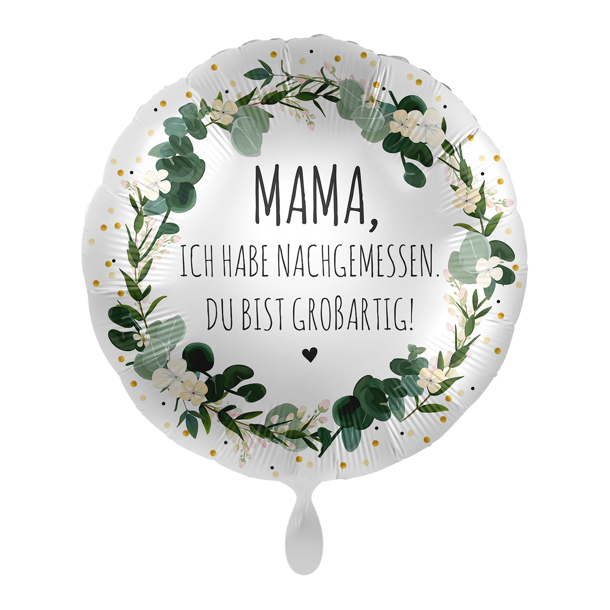 1 Ballon - Best Mom Greenery - FRA