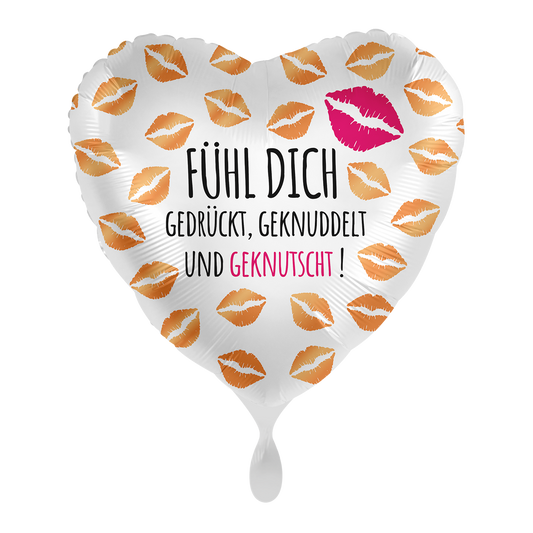 1 Ballon - Bisous tendres - FR