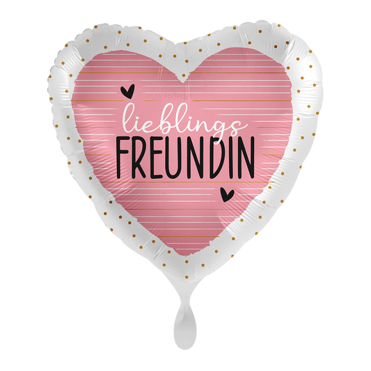1 ballon - Meilleure copine - FRA
