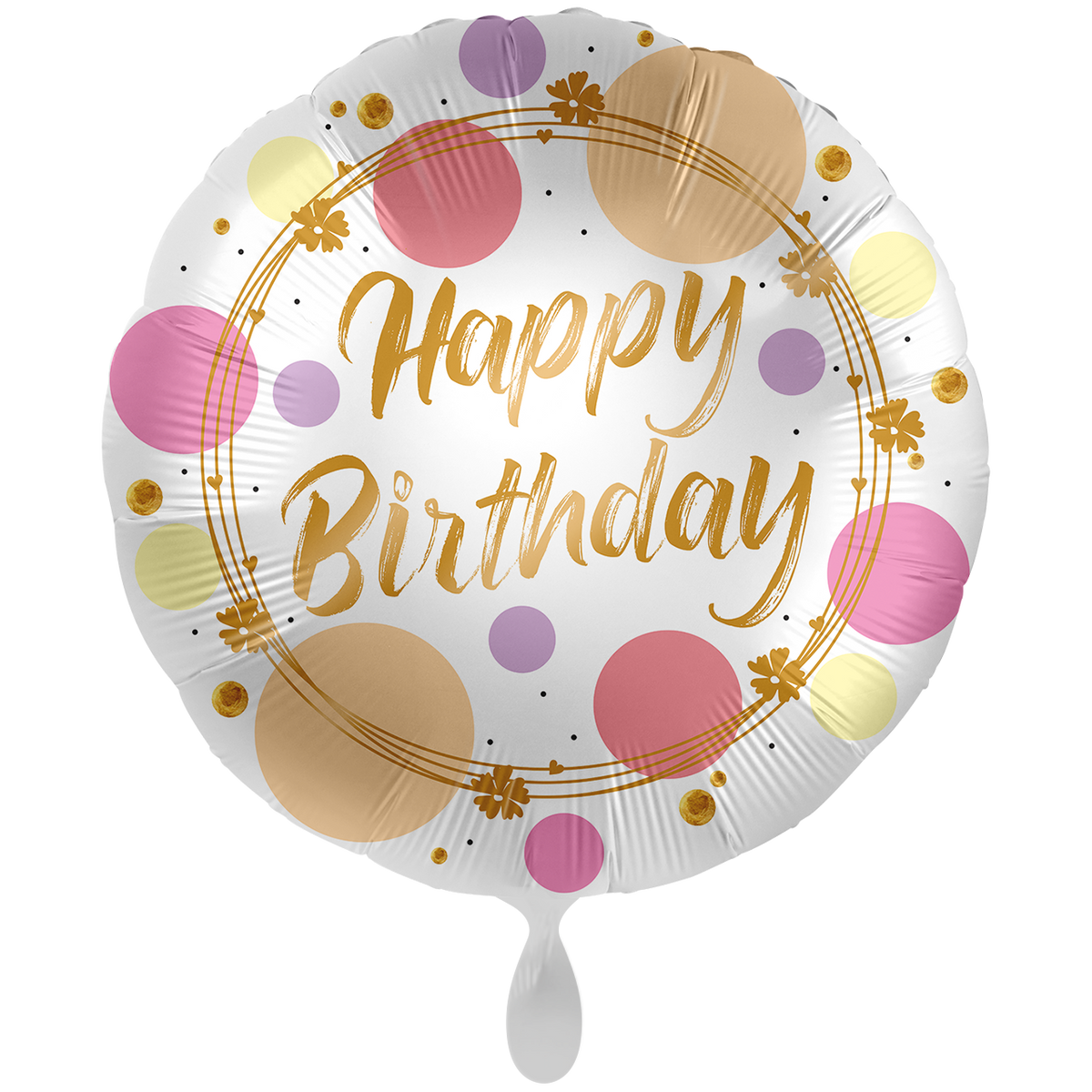 1 Ballon XXL - Anniversaire Pois Brillants
