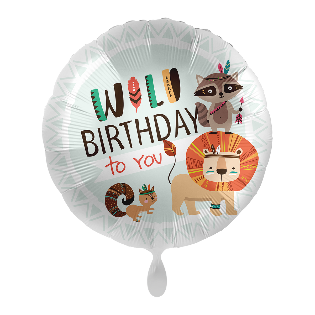 1 Ballon - Wild Birthday - ENG