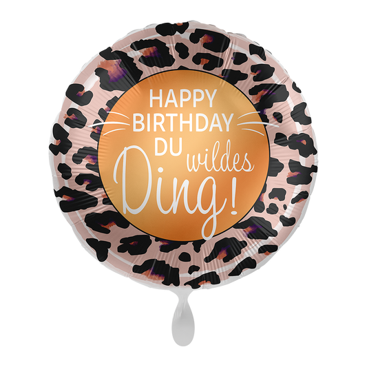 1 Ballon - Wild Wild Birthday - FRA