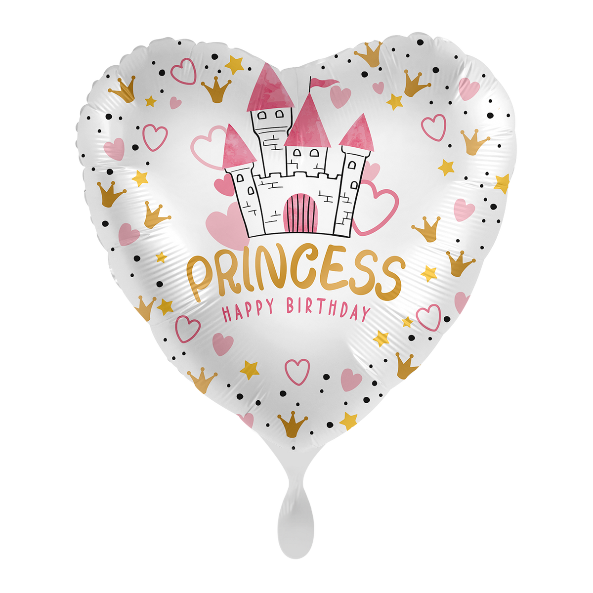 1 Ballon - Anniversaire Princesse Magique - ENG