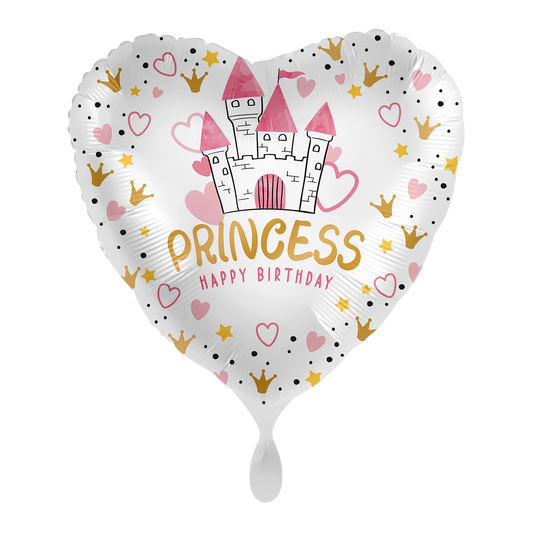 1 Ballon - Anniversaire Princesse Magique - ENG