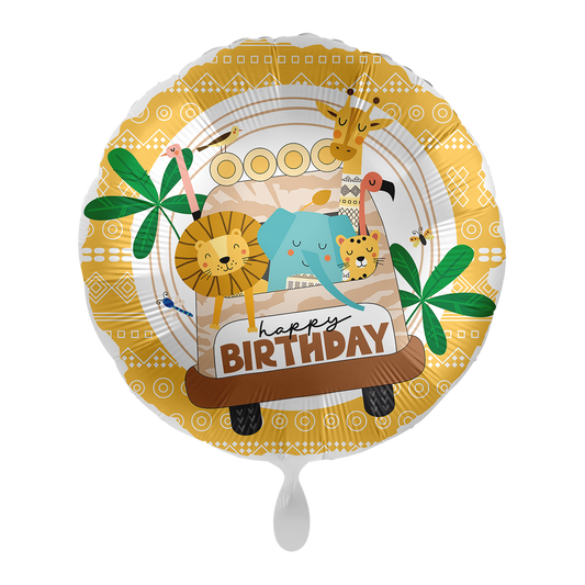 1 Ballon - Anniversaire Safari - FRA