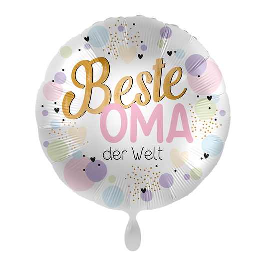 1 Ballon - Liefste oma van de wereld