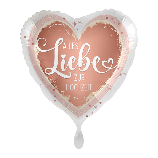 1 Ballon - Tout notre amour pour votre mariage