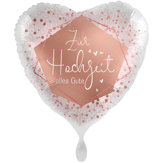 1 Ballon géant - Félicitations aux mariés