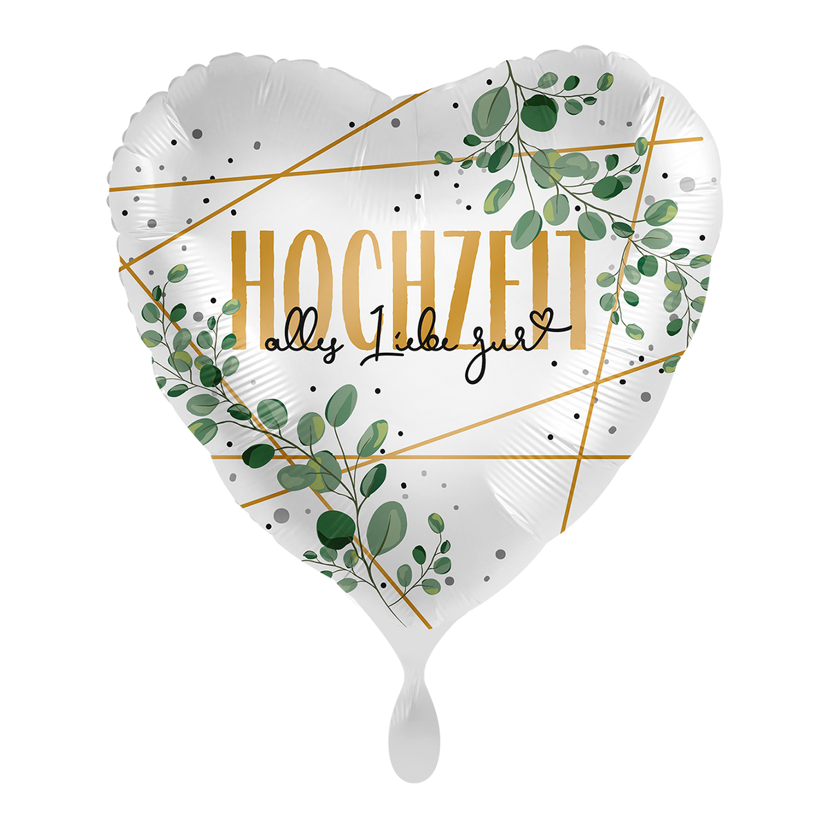1 Ballon - mariage eucalyptus
