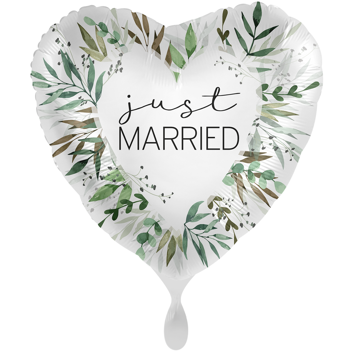 1 Ballon XXL - Natural Greenery Wedding - FR