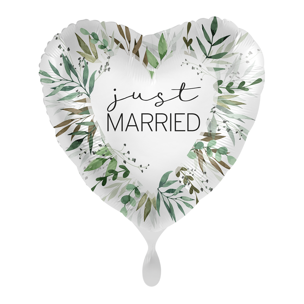 1 ballon – Mariage verdure naturelle – ENG