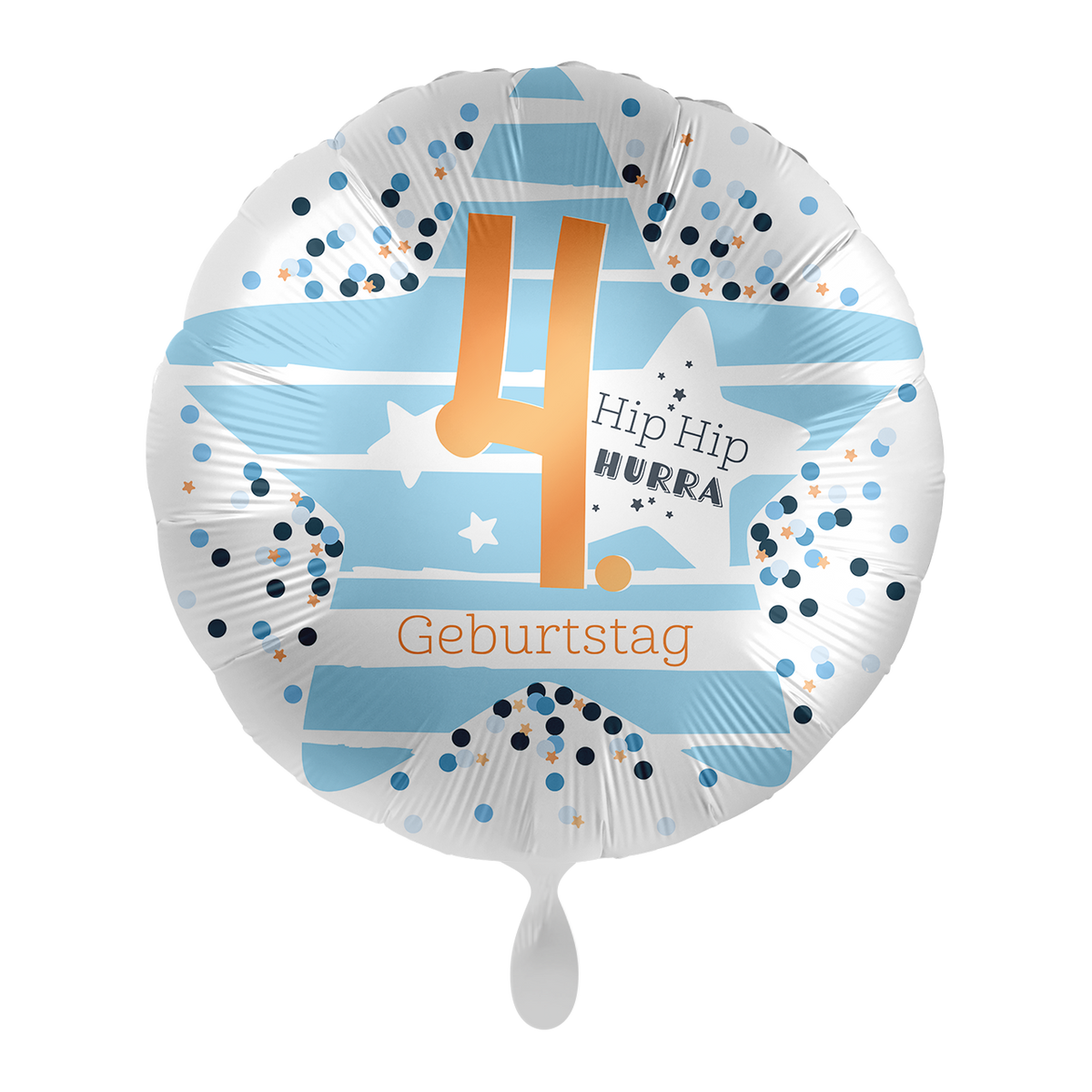 1 Ballon - 4. Anniversaire Étoiles - FR