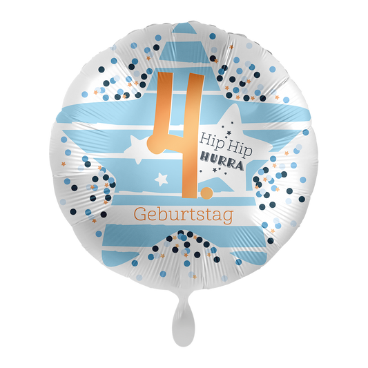 1 Ballon - 4. Anniversaire Étoiles - FR
