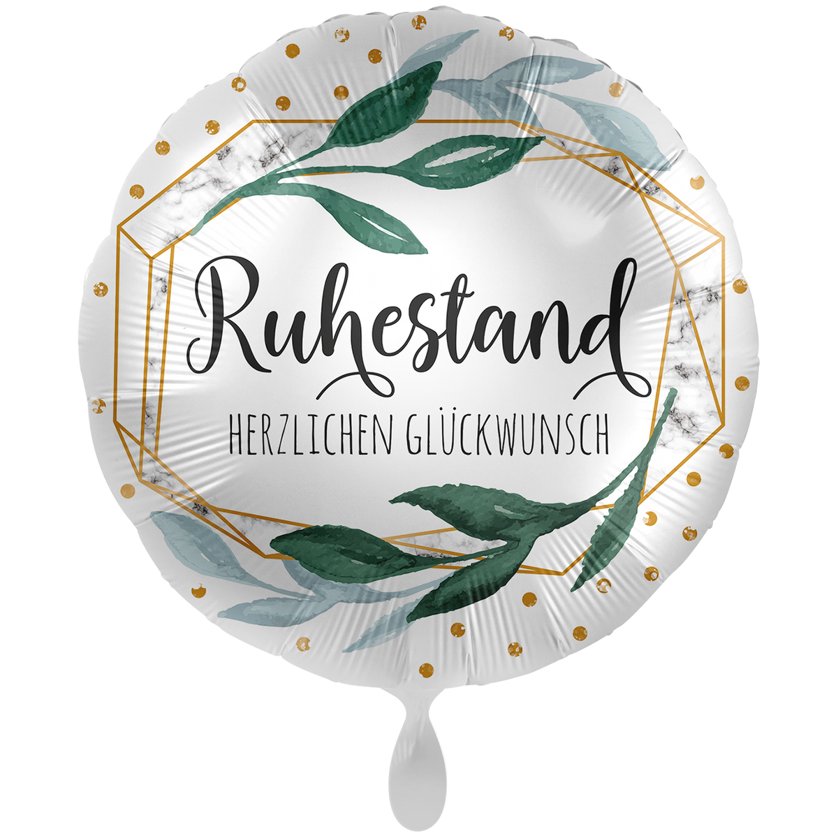 1 Ballon XXL - Marbre Retraite - ALL