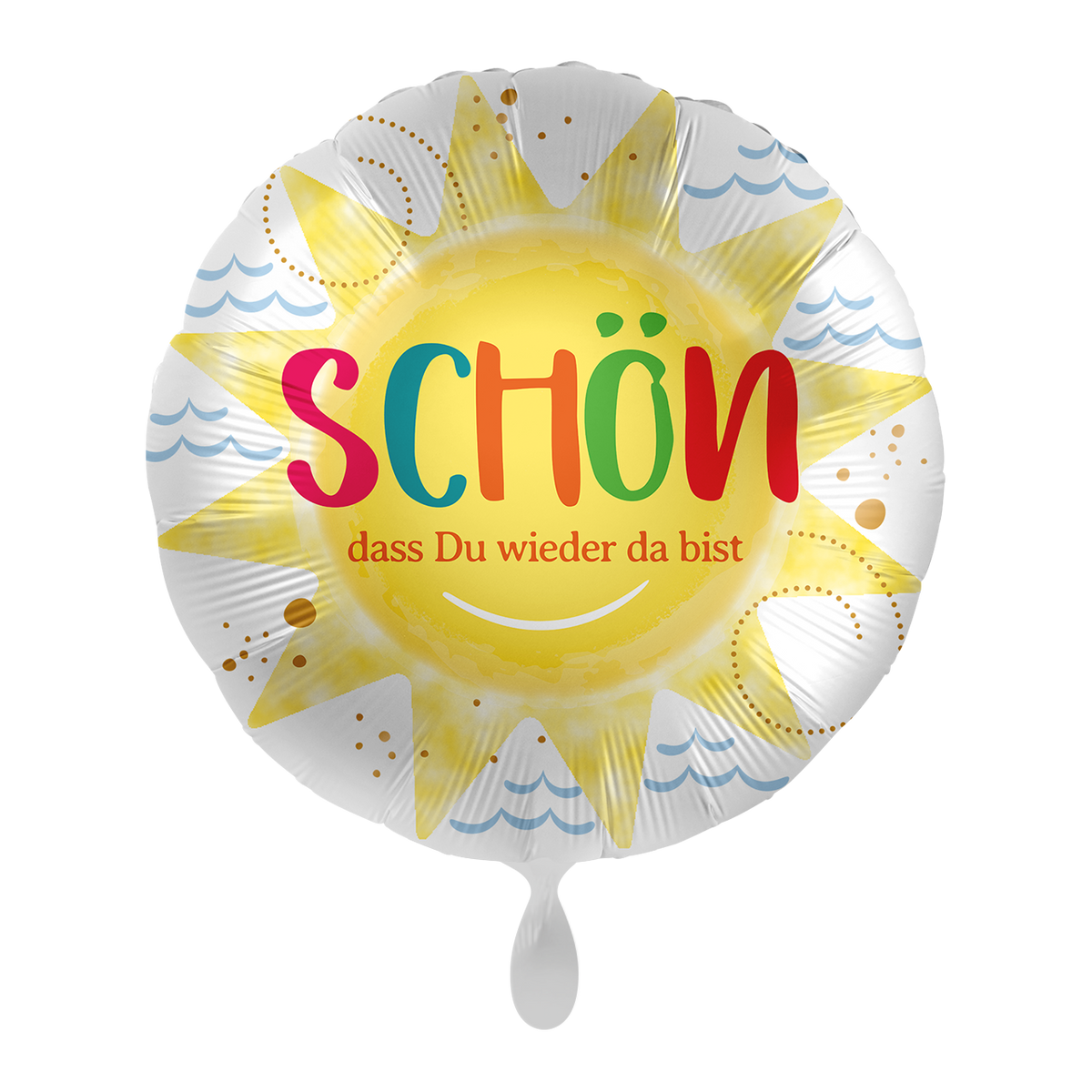 1 Ballon - Fijn dat je er weer bent