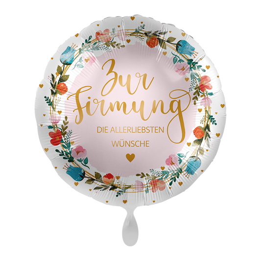 1 Ballon - Confirmation florale