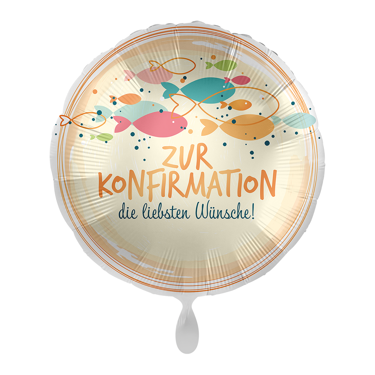 1 ballon - Confirmation Banc de poissons