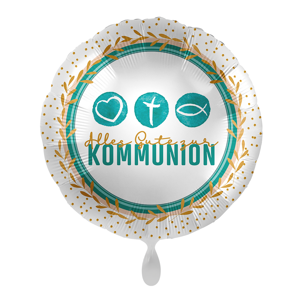 1 ballon - symboles de communion