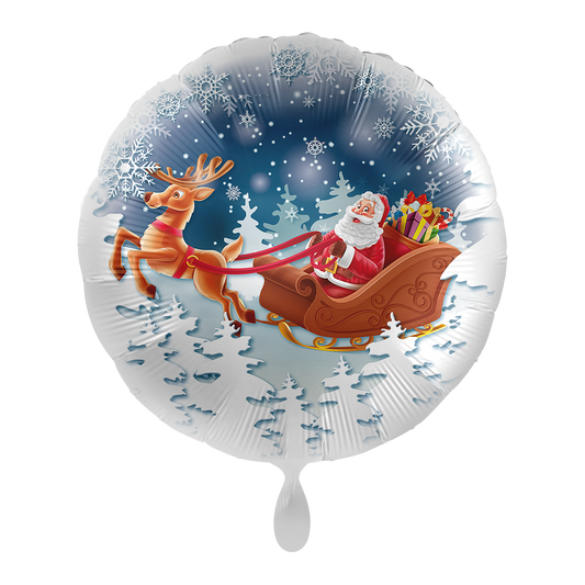 1 Ballon - Santa is Comming - UNI