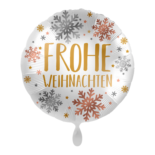 1 Ballon - Flocons de Noël - FR