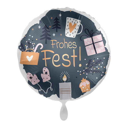 1 Ballon - Cozy Xmas - FRA