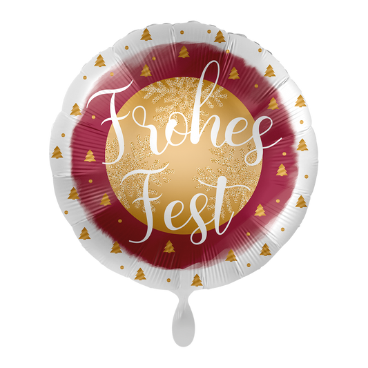 1 ballon - Vrolijk feest