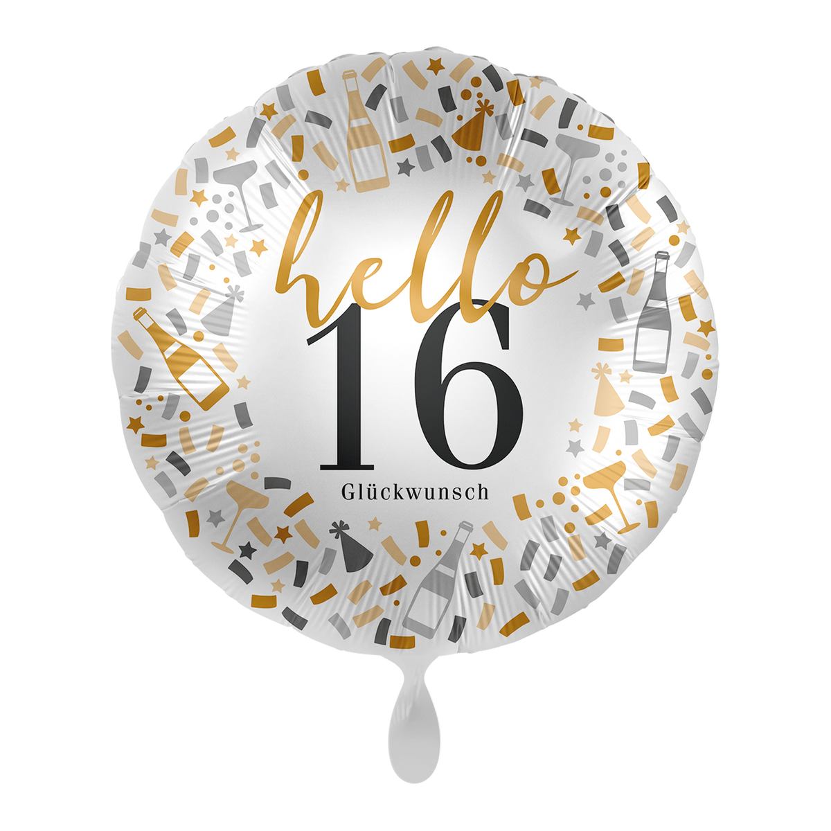 1 Ballon - Hallo 16 - NLD