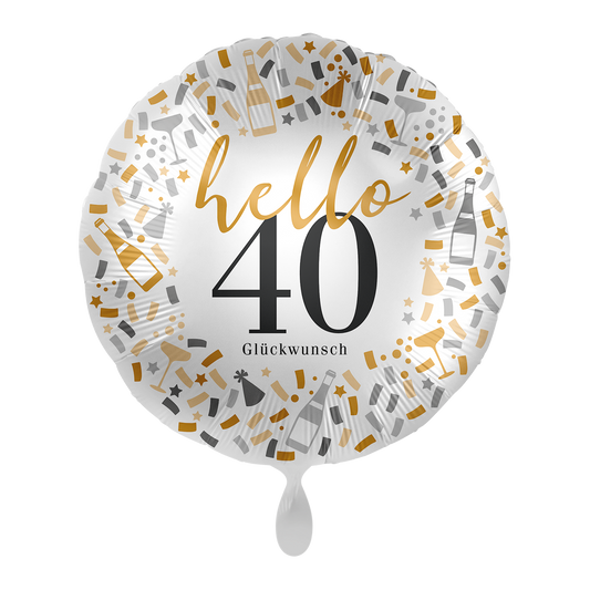 1 Ballon - Hello 40 - FR